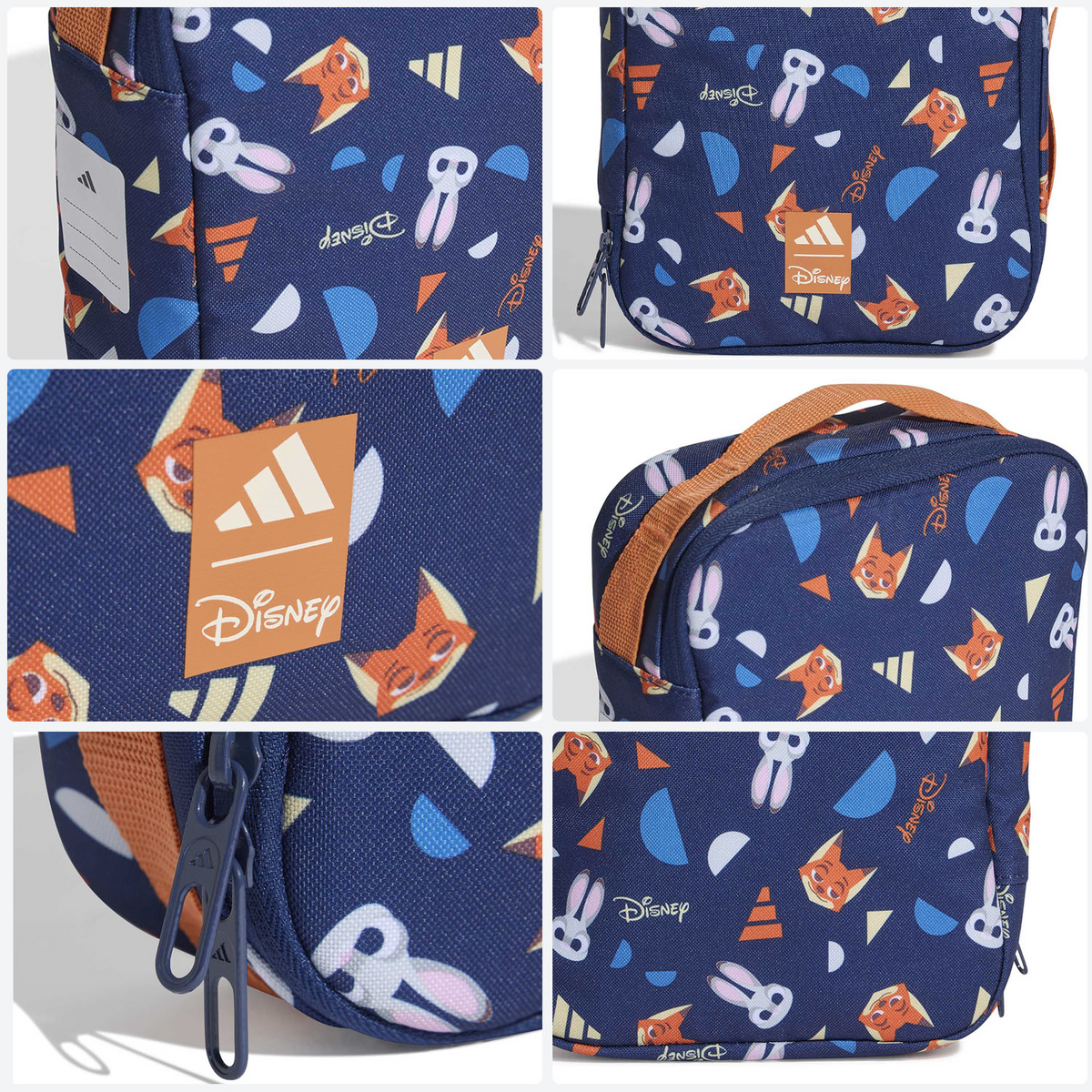 Lonchera Adidas Zootopia Niño Azul Escolar Infantil, foto 7 de 10