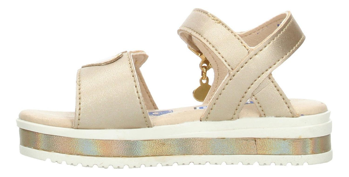 Sandalias Coqueta Dorado Para Niña [cta957], foto 4 de 7