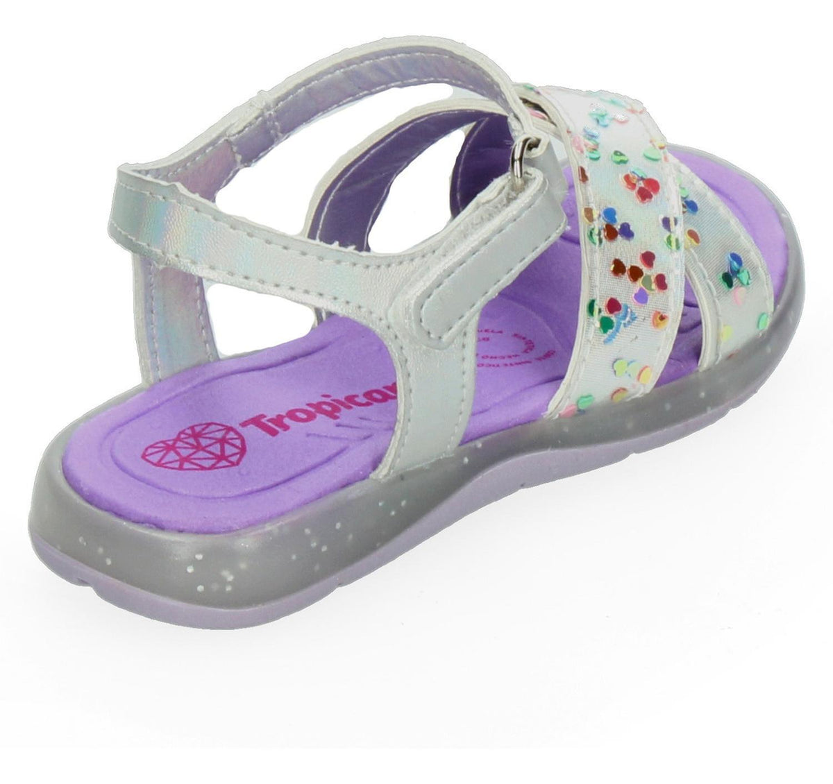 Sandalias Tropicana Para Niña 48201 Plateado [tro1229], foto 3 de 7
