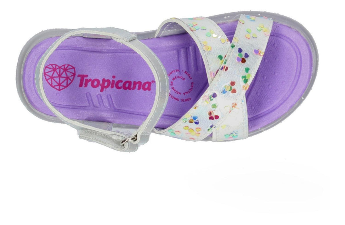 Sandalias Tropicana Para Niña 48201 Plateado [tro1229], foto 6 de 7