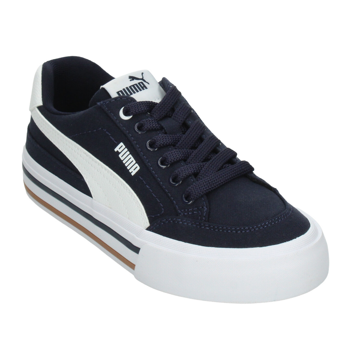 Tenis Puma Court Classic Vulc FS Dama Azul Marino Casual Mujer, foto 4 de 10