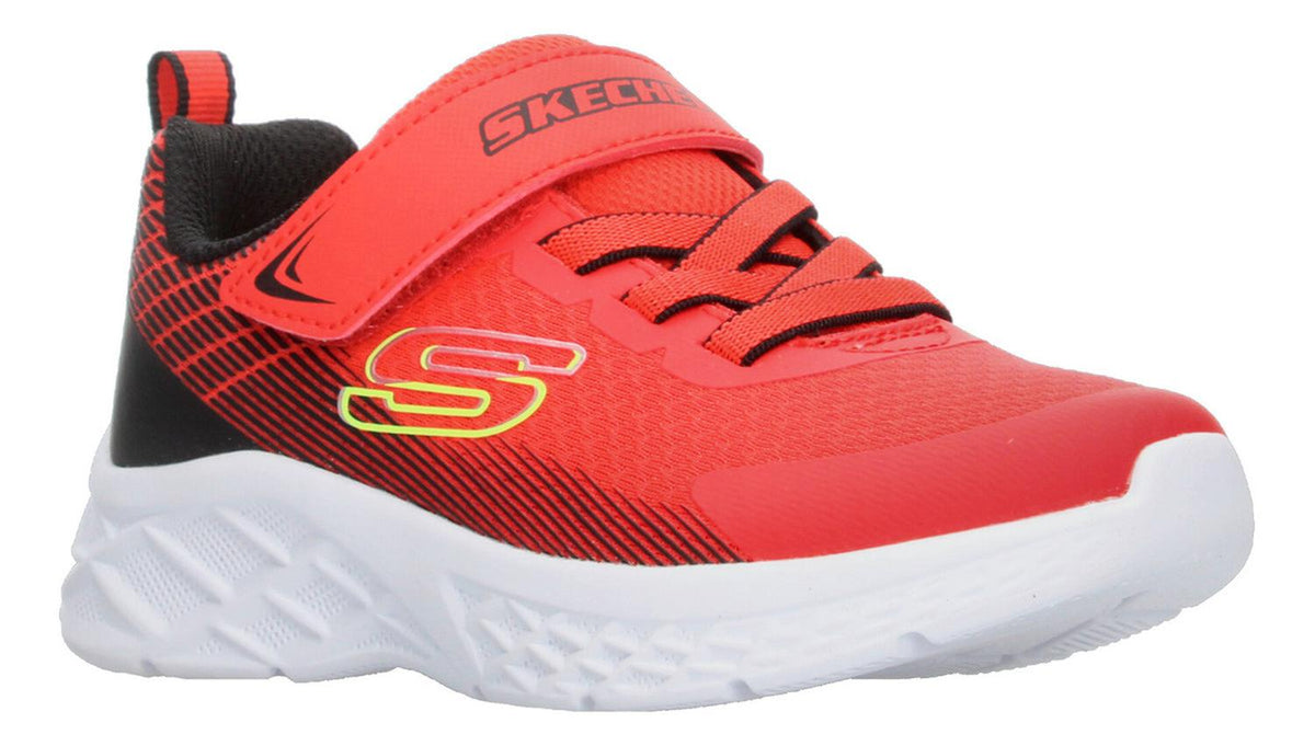 Tenis Skechers Microspec Ii Velcro Ajustable Rojo Niño, foto 2 de 10