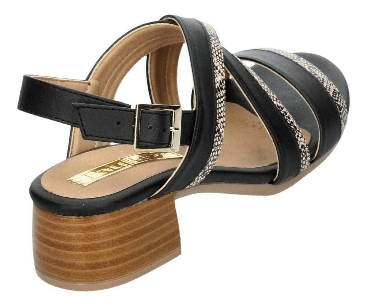Sandalias Paulie Para Mujer 1201 Negro [ple150], foto 5 de 10