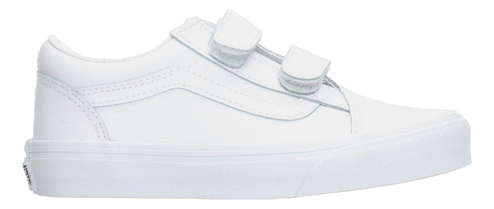 Tenis Vans Old Skool V Classic Blanco Niño T11-15 [van1500]