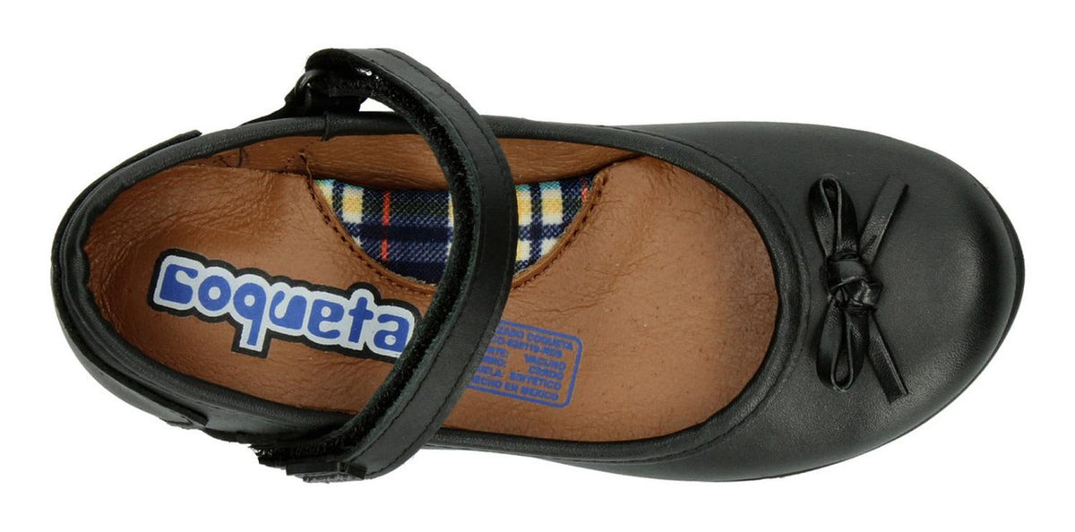 Zapato Escolar Coqueta Negro Para Niña [cta940], foto 4 de 7