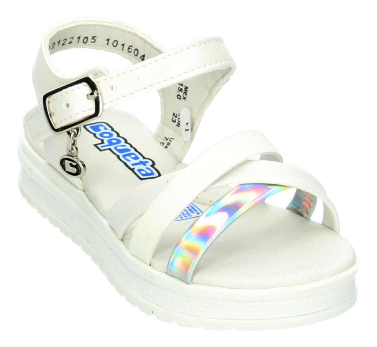 Sandalias Coqueta Para Niña 101604-y Blanco [cta930], foto 8 de 10