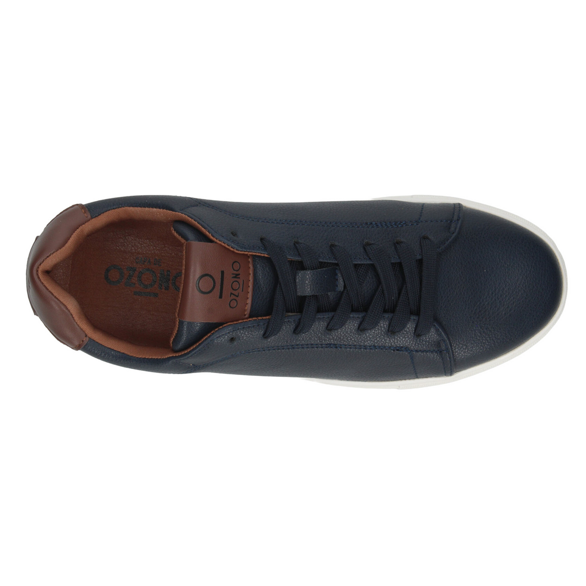 Tenis Ozono Hombre Azul Casual Cintas Cómodo Caballero, foto 8 de 10