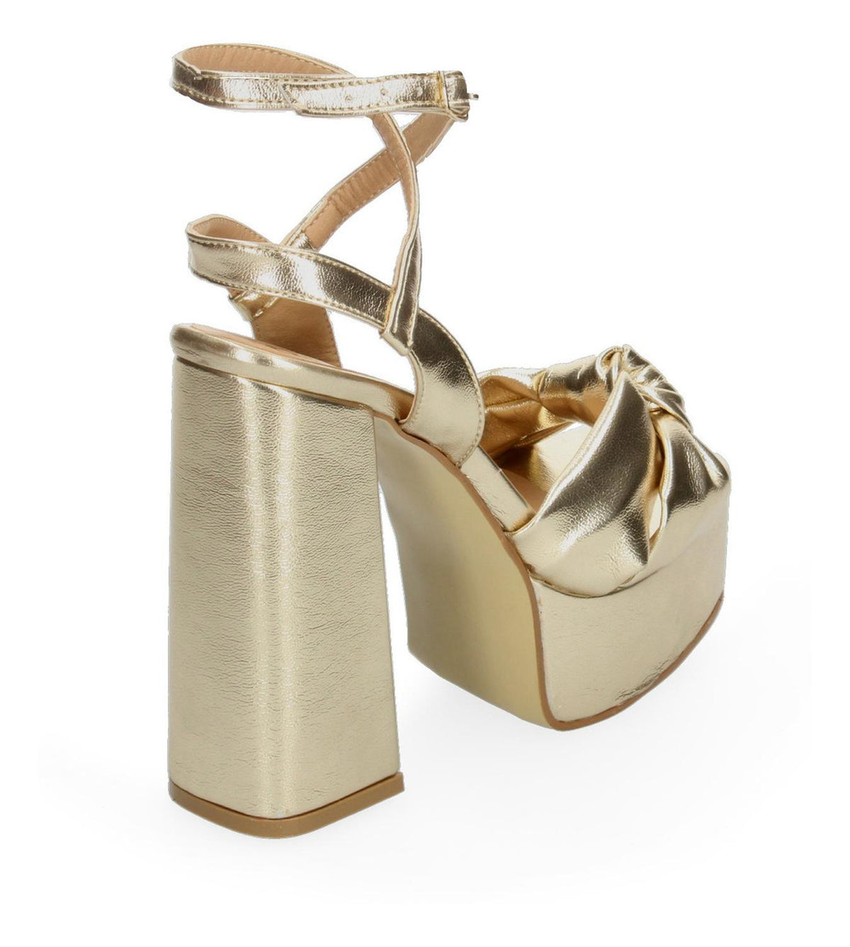 Sandalias De Plataforma Passi Dorado Para Mujer [pas5], foto 5 de 11
