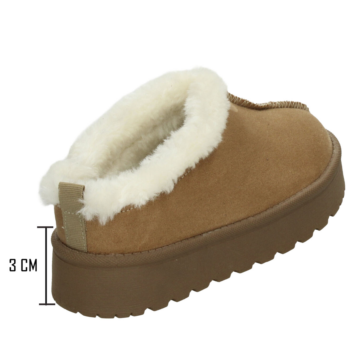 Zueco Vavito Niña Camel Casual Peluche Infantil T18-22, foto 3 de 10