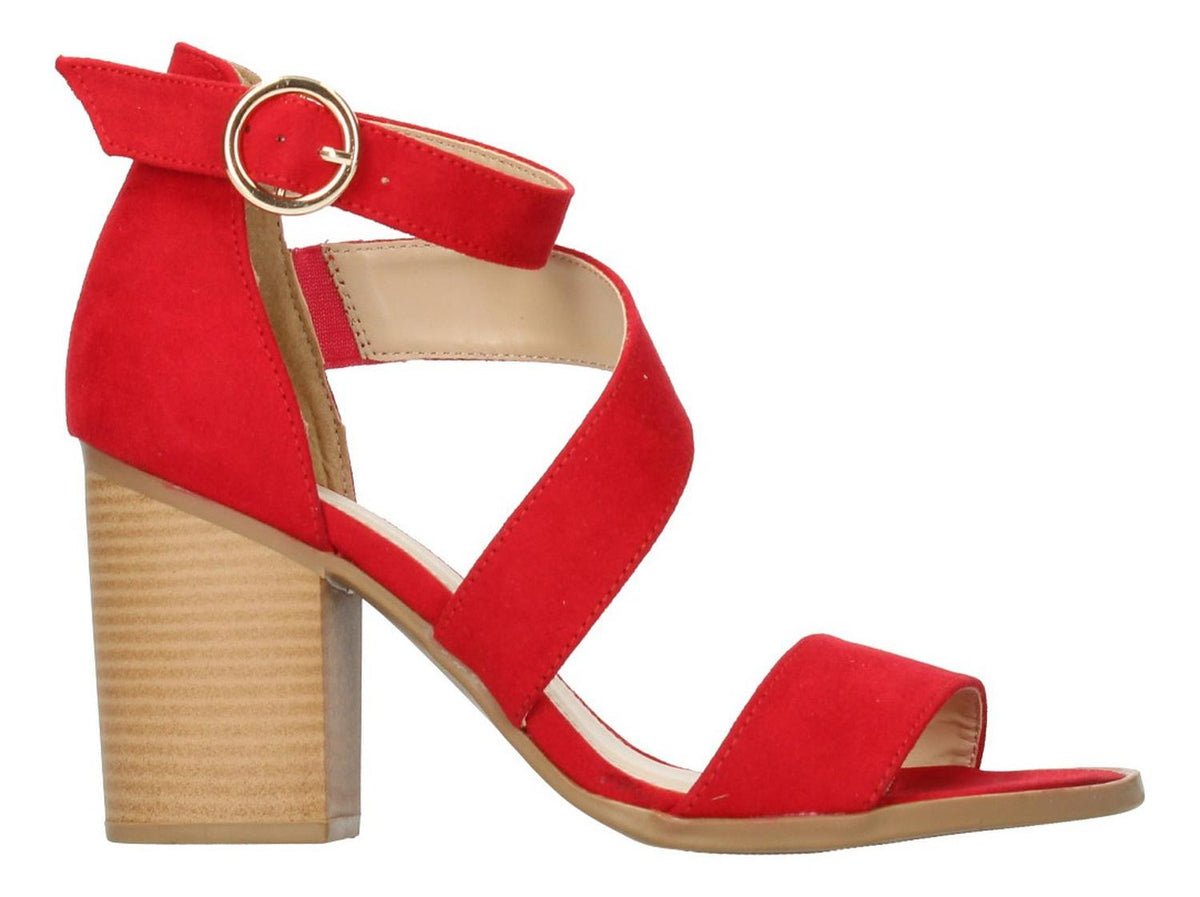 Sandalia Paulina Para Mujer 89020 Rojo [pau748], foto 1 de 6
