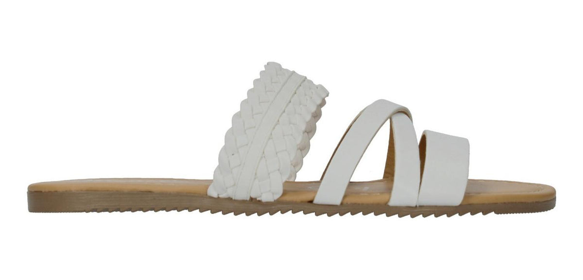 Sandalias Manila Para Mujer 3160 Blanco [mla278], foto 1 de 6