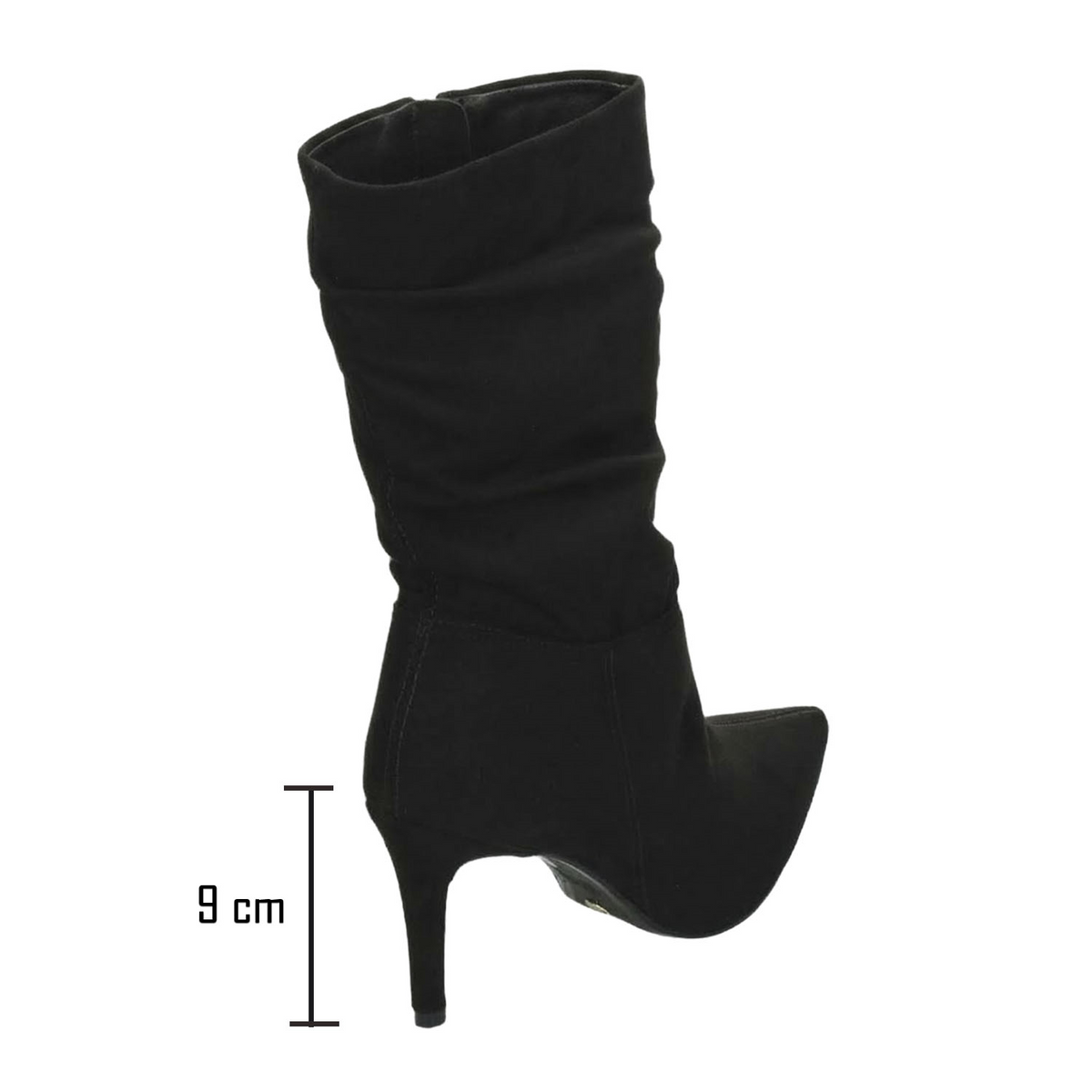 Bota Vizzano Dama Negro Casual Tacón Cierre Mujer, foto 3 de 10