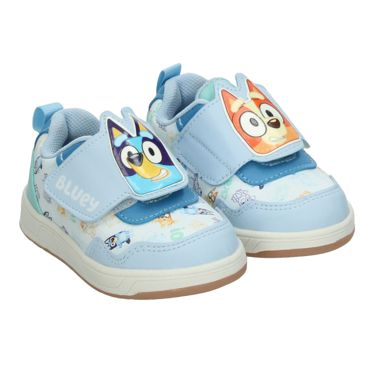 Tenis Bluey Niña Azul Casual Cinta Adhesiva Infantil T12-15, foto 6 de 10
