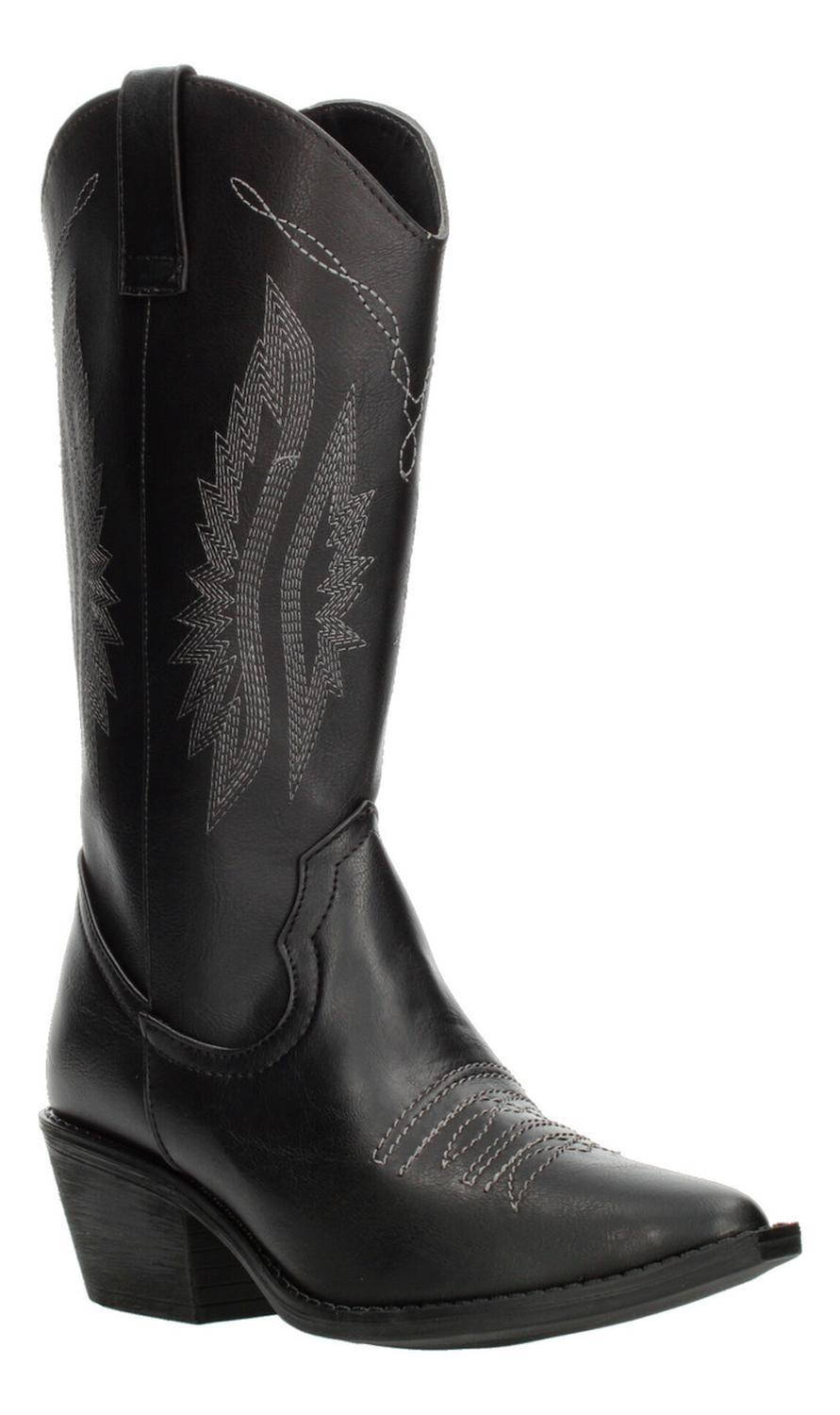 Bota Maquech Negro Para Mujer [mqe4], foto 1 de 9