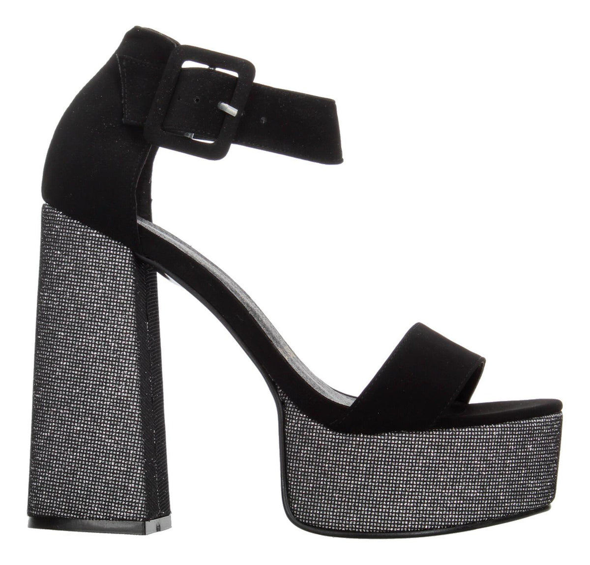 Sandalias De Fiesta Perez Lete Negro Para Mujer [plt351], foto 1 de 9