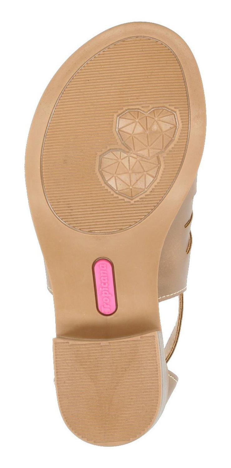 Sandalia Tropicana Para Niña 34002 Amarillo [tro992], foto 9 de 10