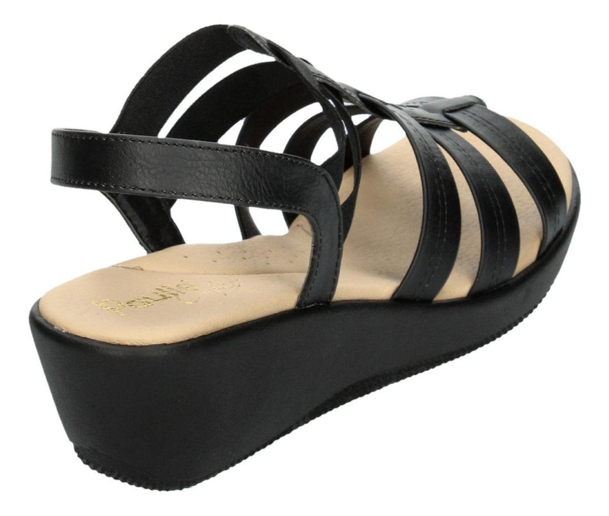 Sandalias Paulie Para Mujer 2668 Negro [ple160], foto 5 de 10