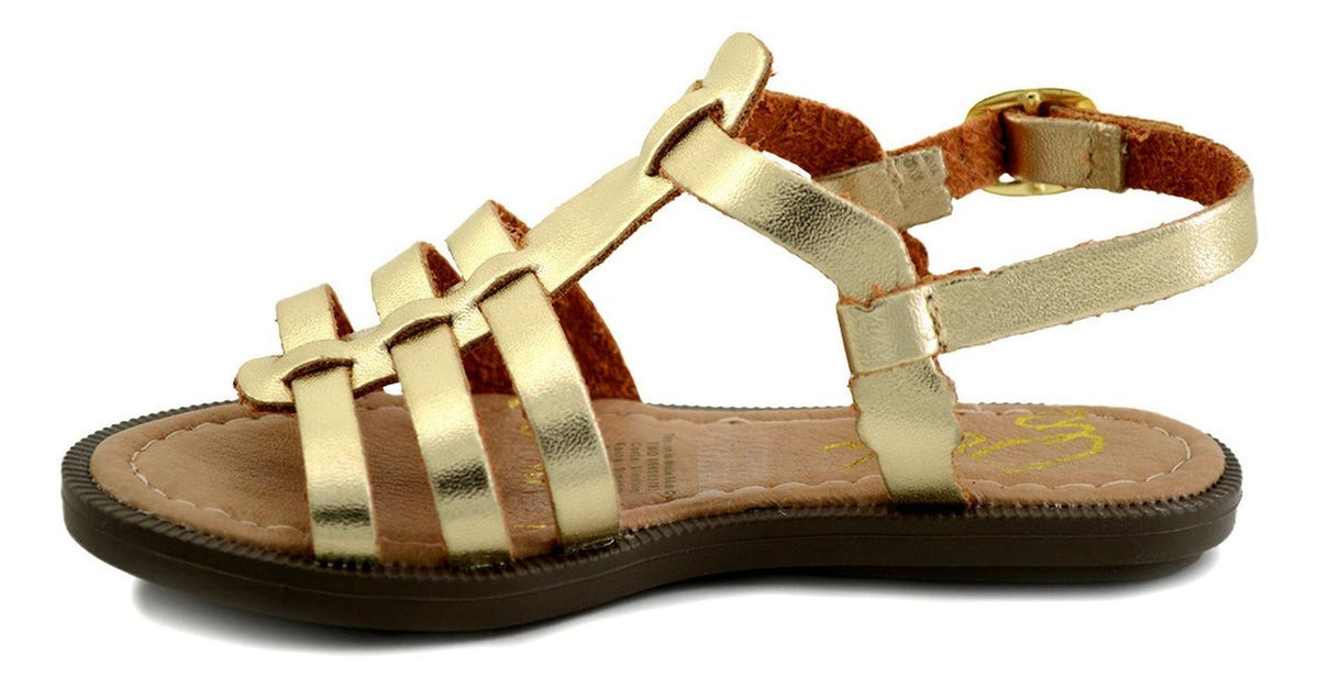 Sandalia Gosh Para Niña 1496k-01 Dorado [gos713], foto 2 de 6