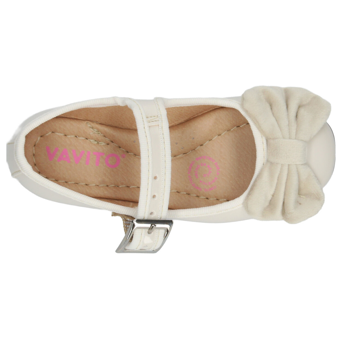 Zapato Vavito Latte Niña Casual Hebilla Infantil T15-18, foto 8 de 10