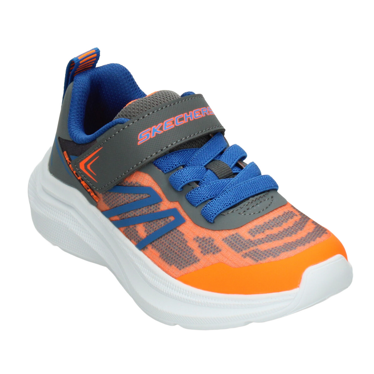 Tenis Skechers Microspec Velocity Niño Gris Deportivo Infantil T17-22, foto 4 de 10