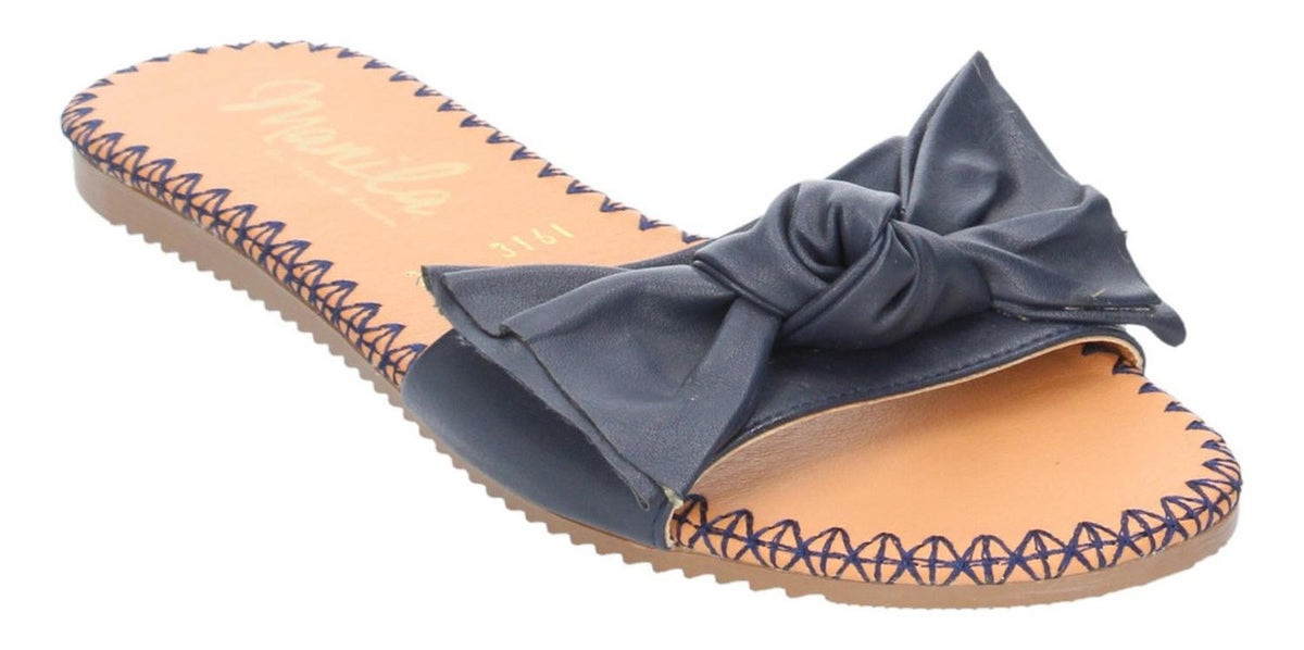 Sandalias Manila Para Mujer 3161 Azul [mla277], foto 4 de 10