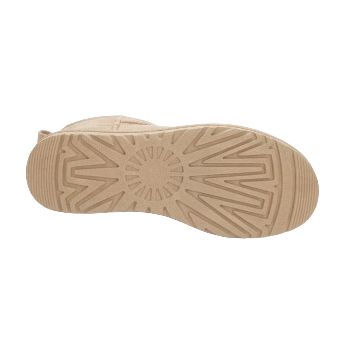 Bota Rojo Cereza Dama Beige Invierno Larga Peluche Casual Mujer, foto 9 de 10