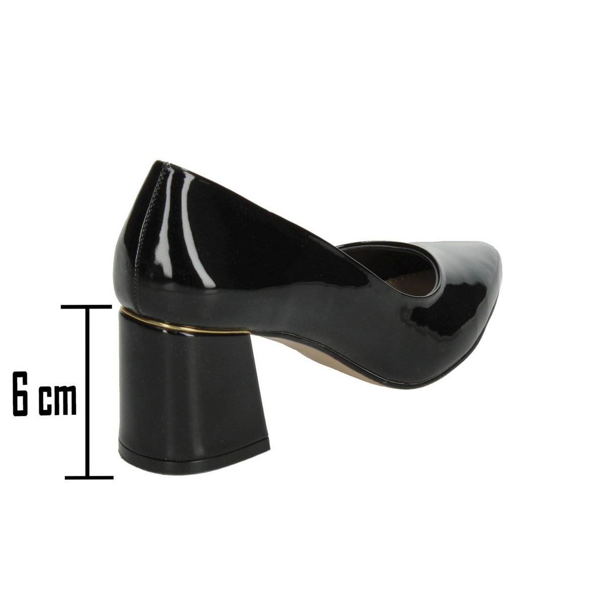 Zapatillas Paulina Dama Negro Formal Para Mujer, foto 3 de 10