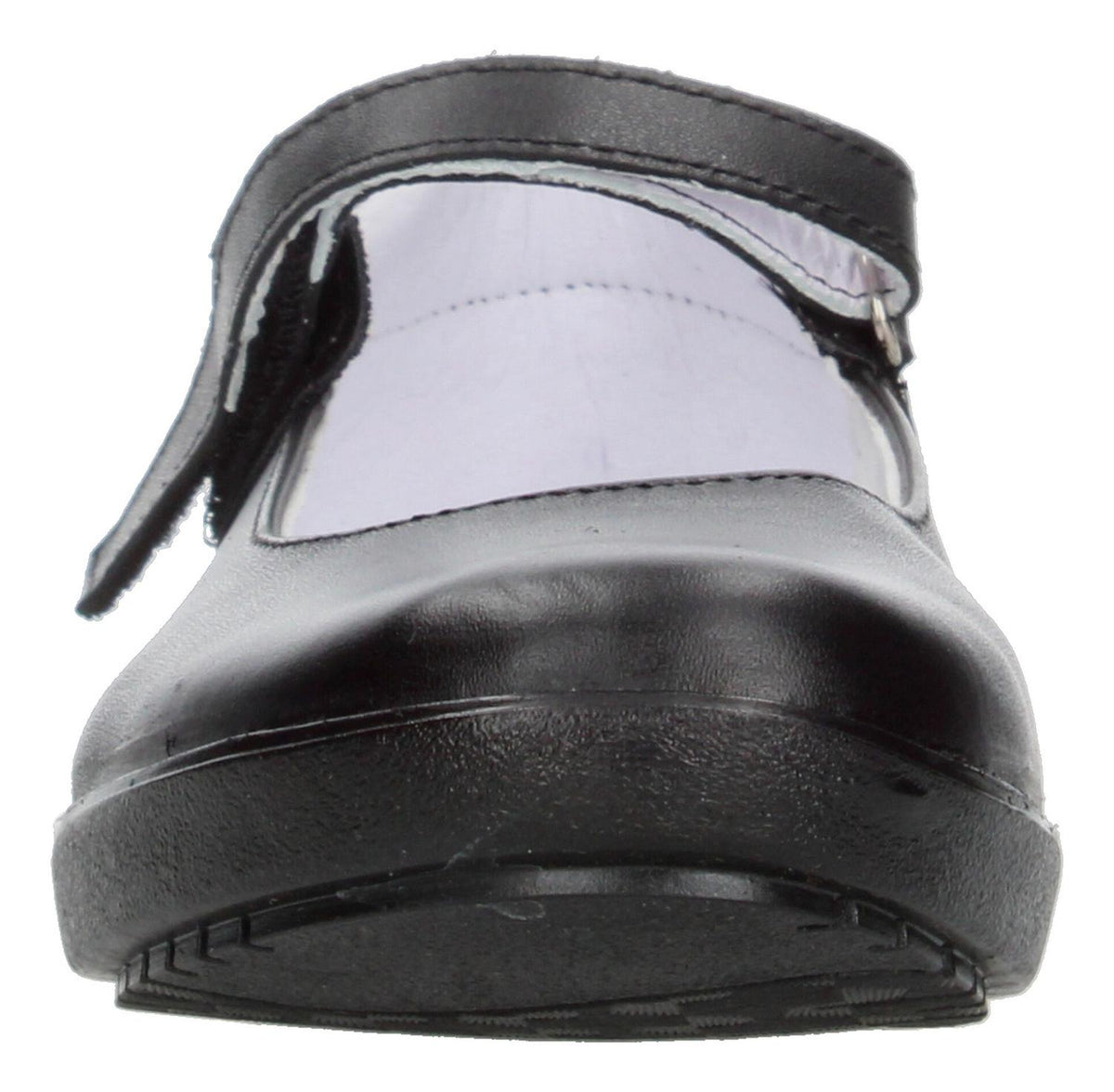 Zapato Yuyin Escolar Negro Con Velcro Para Niña T18-22, foto 6 de 10