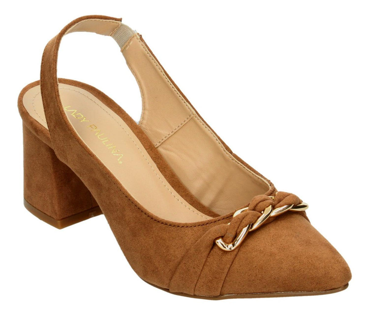Zapatillas Paulina Para Mujer 16202 Cafe [pau825], foto 2 de 10
