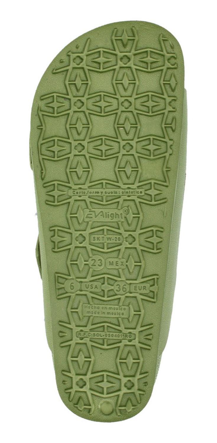 Sandalias Ish Para Mujer W-20 Verde [ish51], foto 9 de 10