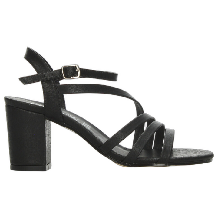 Sandalias Gonsa Dama Negro Formal Para Mujer