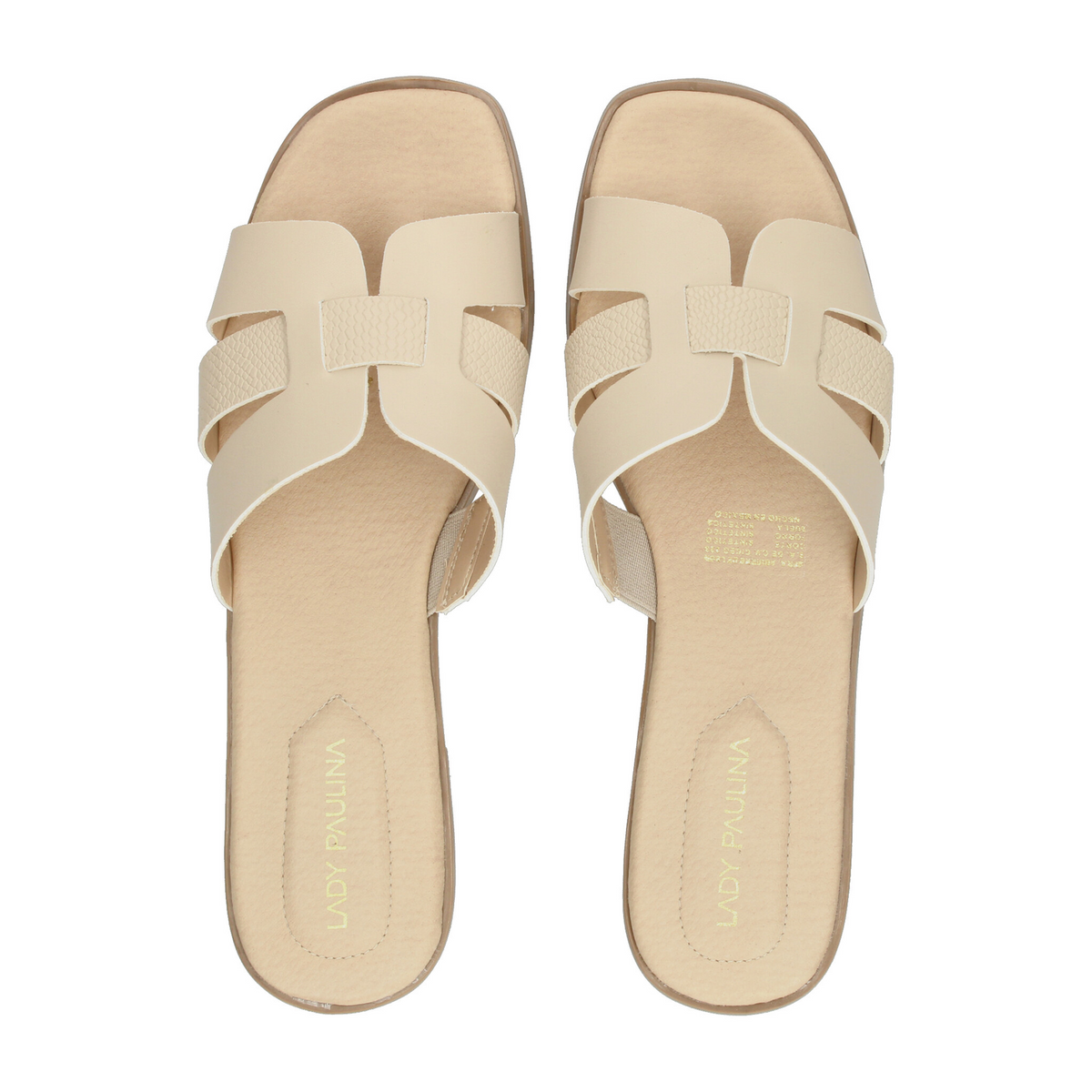 Sandalias Paulina Dama Beige Casual Para Mujer, foto 10 de 10