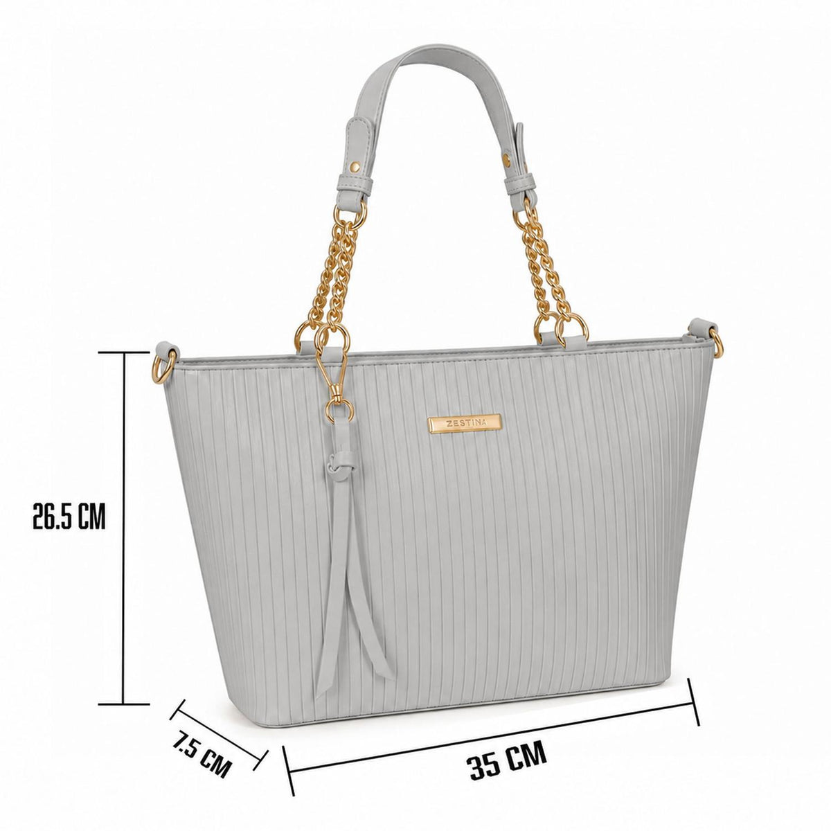 Bolsa Felianna Dama Gris Casual Para Mujer, foto 9 de 10