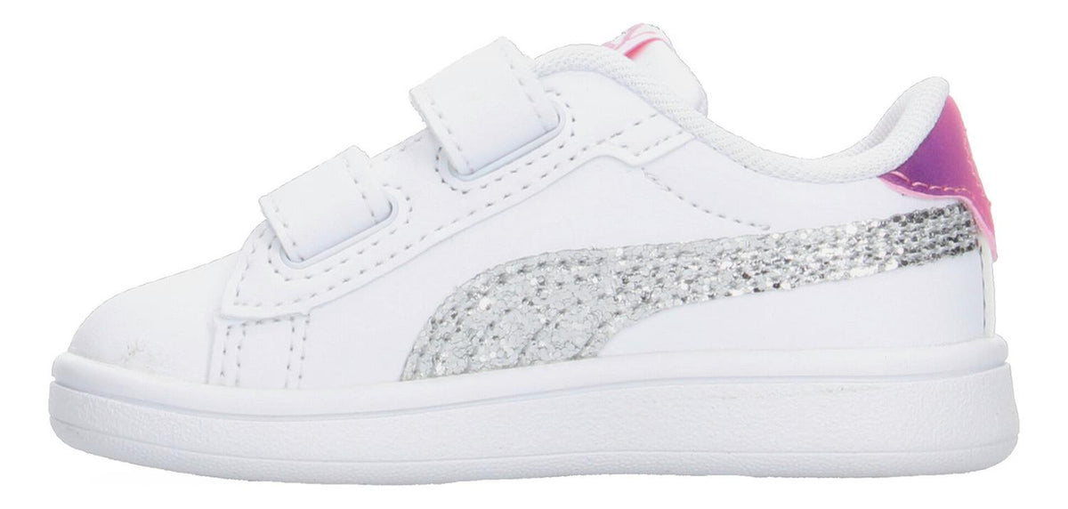 Tenis Puma Smash 3.0 Blanco Para Niña [pum902], foto 4 de 8