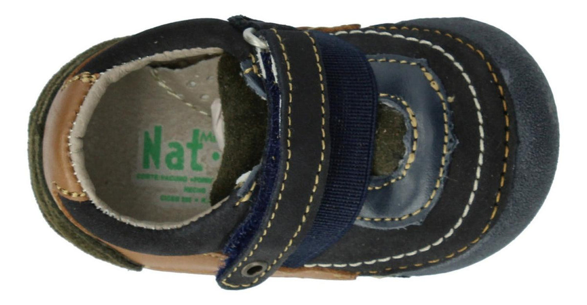Zapato Casual Mini Burbujas Para Niño 75-211-b02 Azul Marino, foto 5 de 6