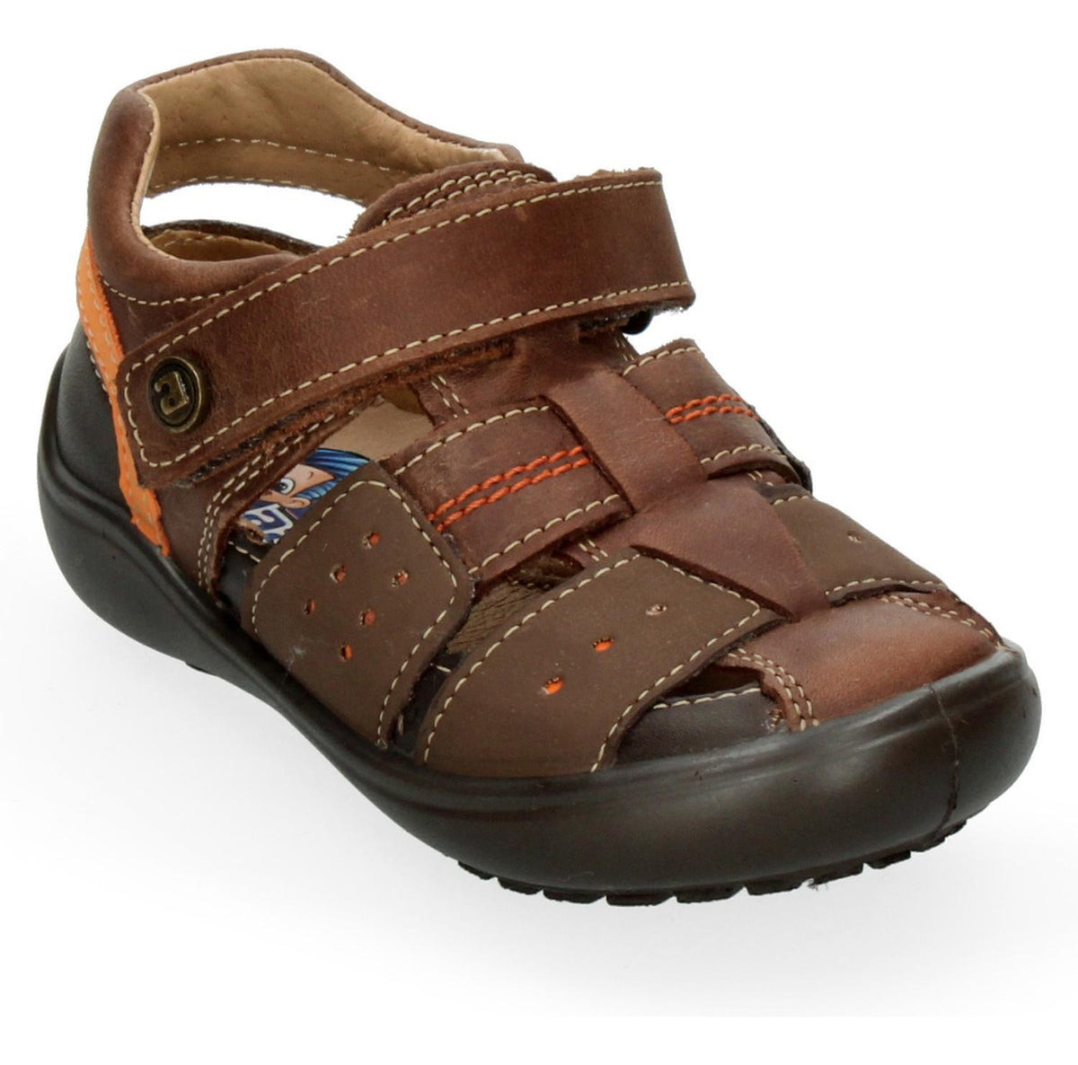 Sandalias Coqueta Para Niño 165705-f Cafe [cta733], foto 5 de 10