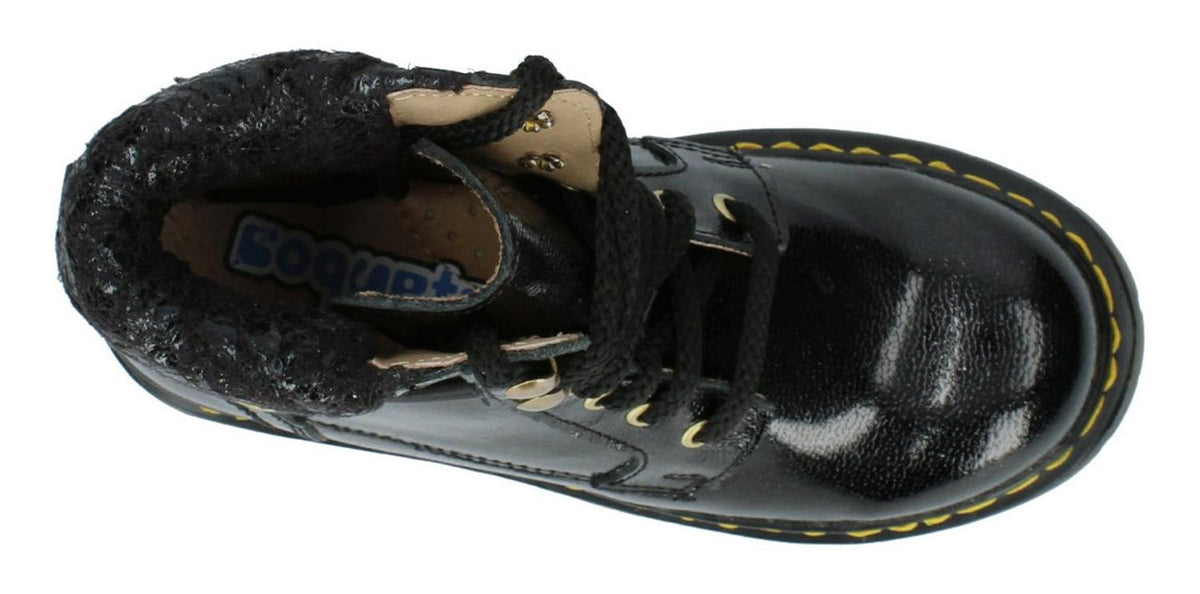 Botín Coqueta Para Niña 186504-a Negro [cta770], foto 5 de 6