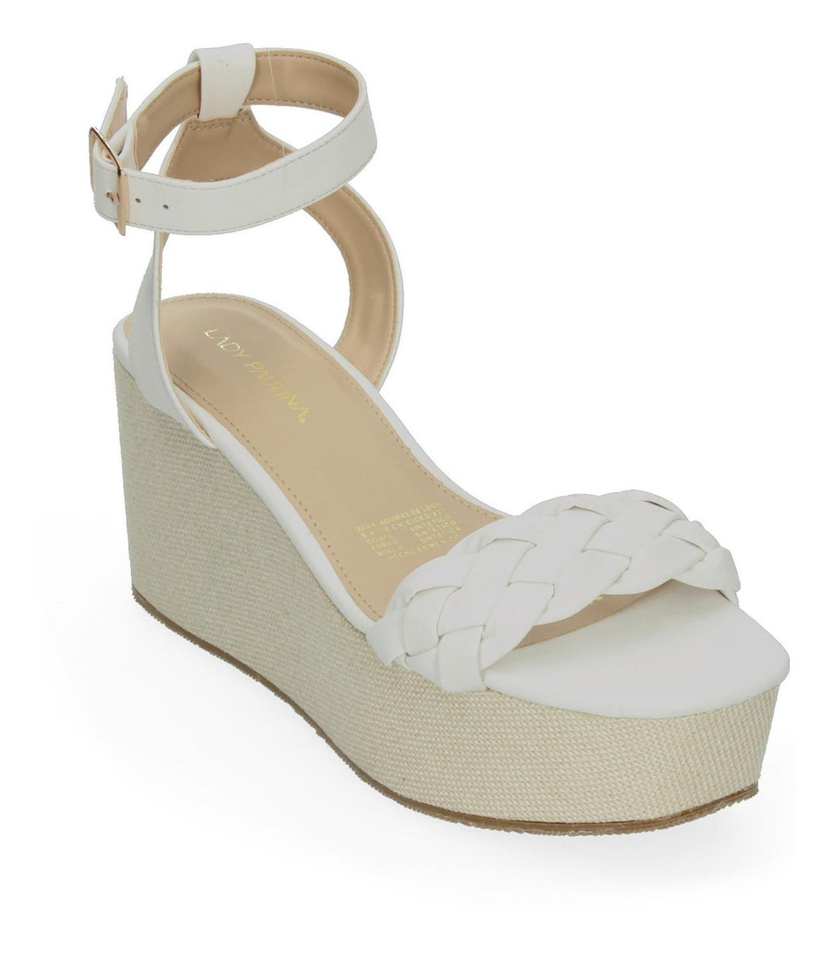 Sandalias Paulina Para Mujer 20903 Blanco [pau857], foto 5 de 10