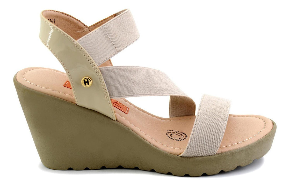 Sandalias Hispana Para Mujer 7351 Beige [his98], foto 1 de 6