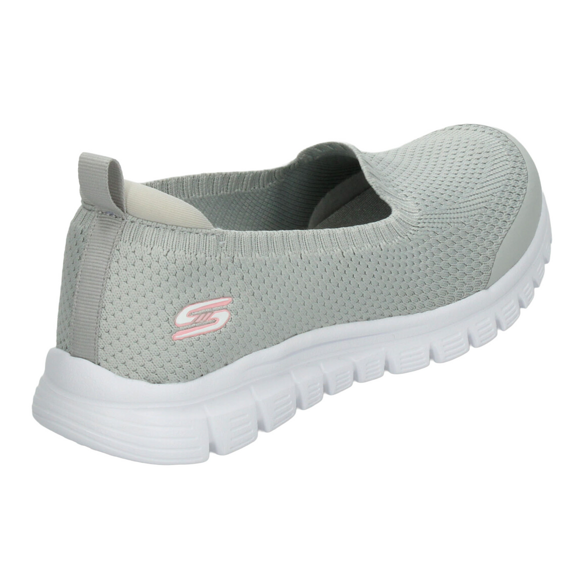 Tenis Skechers Graceful Dama Gris Deportivo Slip On Mujer, foto 3 de 10