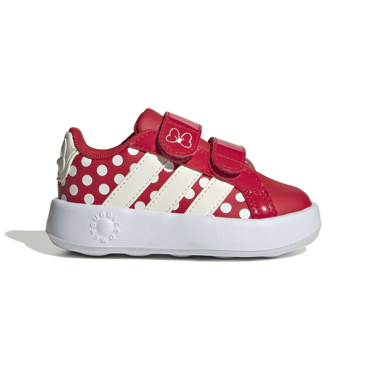 Tenis Adidas Grand Court Minnie Niña Rojo Casual Minnie Infantil T11-16