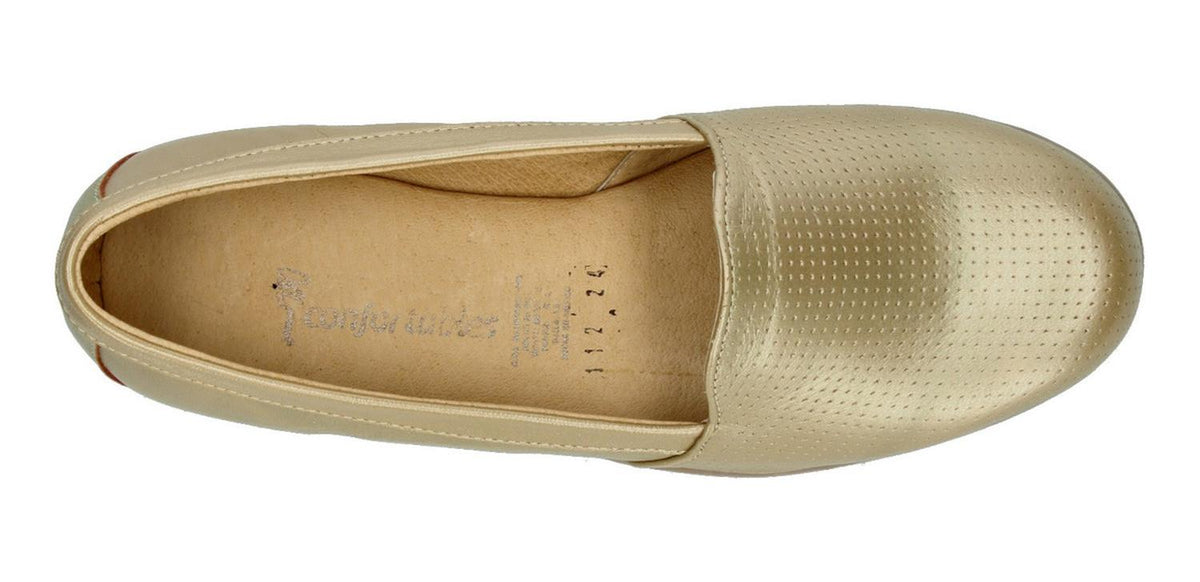 Zapato Confort Confortables Oro Para Mujer [cnt1], foto 9 de 11