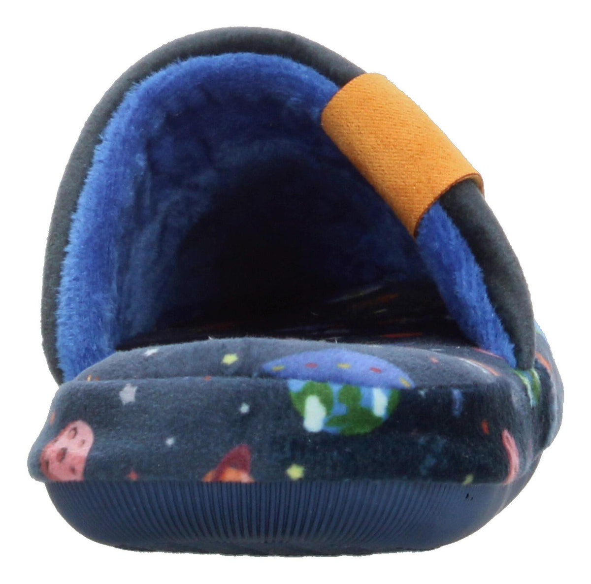 Pantuflas Wafiq Azul Marino Niño Afelpada Comoda Espacial, foto 8 de 10