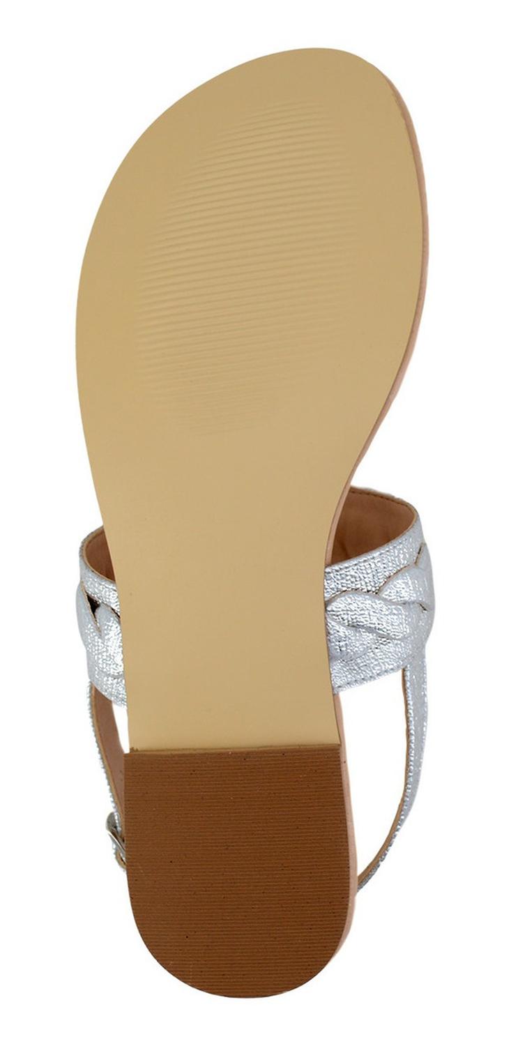 Sandalias Perez Lete Para Mujer 99016 Plateado [plt143], foto 6 de 6