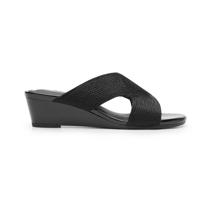 Sandalias Flexi Dama Negro Casual Para Mujer