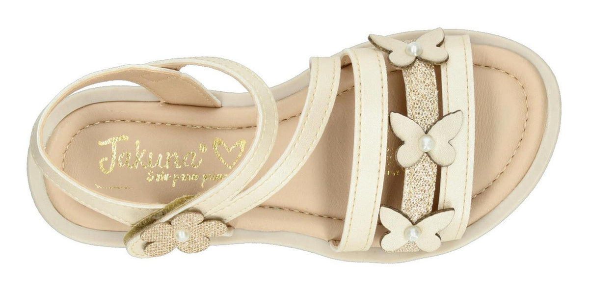 Sandalias Jakuna Beige Para Niña [jak262], foto 9 de 10