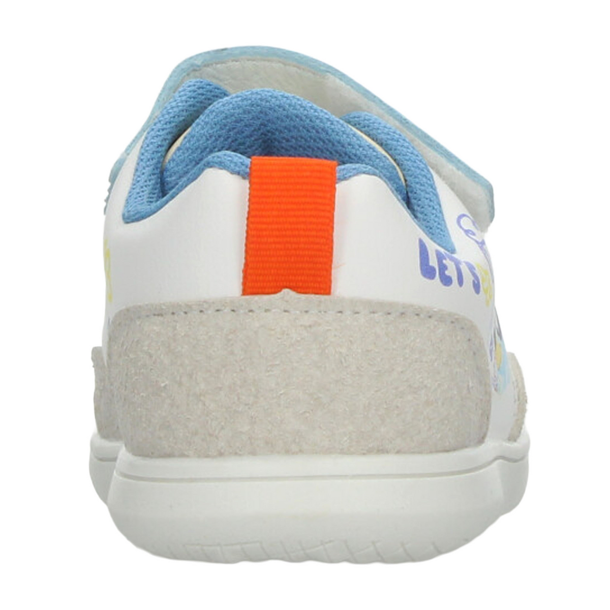 Tenis Bluey Niño Blanco Casual Adhesivo Infantil T15-18, foto 7 de 10
