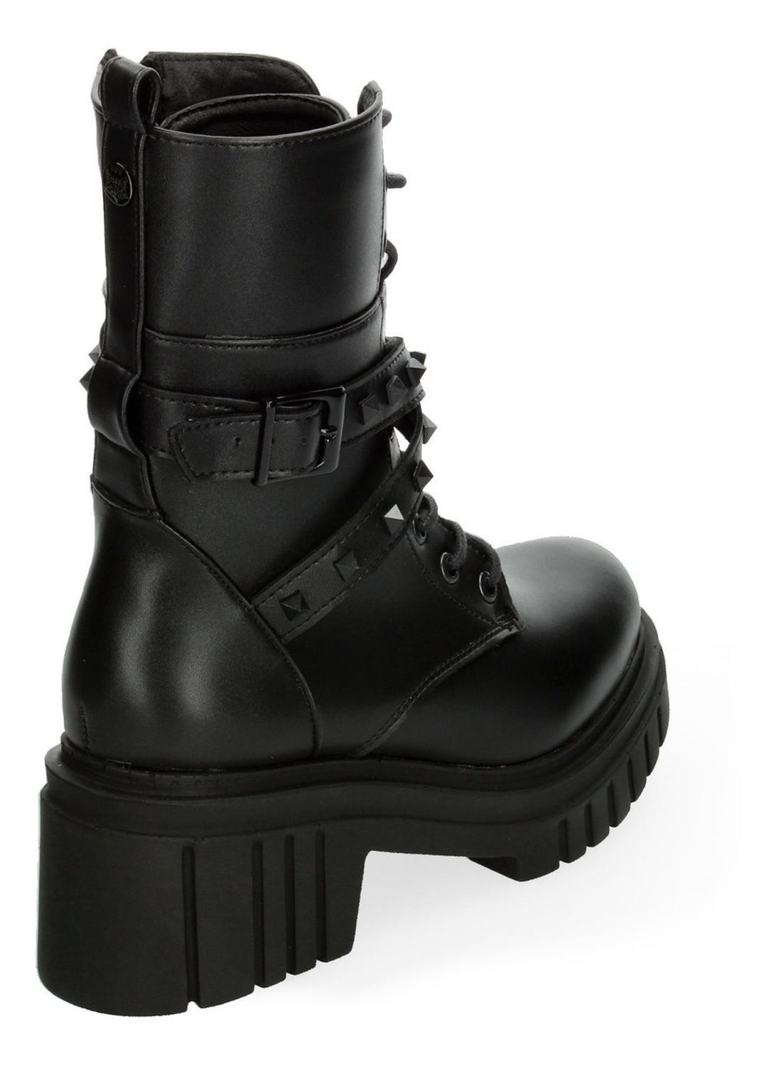 Bota Efe Plataforma Chunky Negro Para Mujer [efe1028], foto 5 de 11
