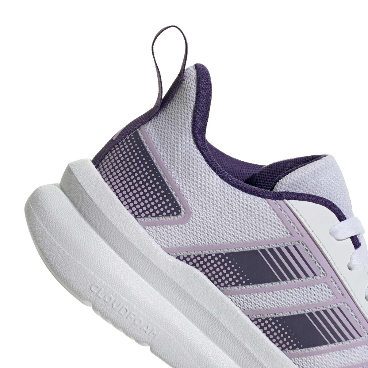 Tenis Adidas Tensaur Run 4.0 Niña Blanco Deportivo Infantil T22-26, foto 6 de 10