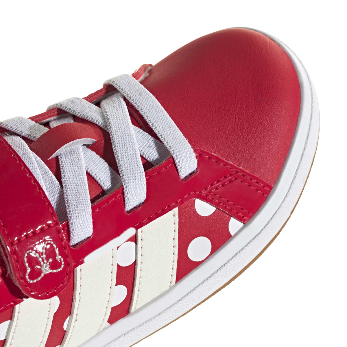 Tenis Adidas Grand Court Niña Rojo Casual Infantil T16-22, foto 5 de 10